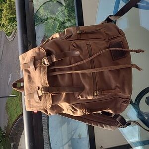Canvas backpack